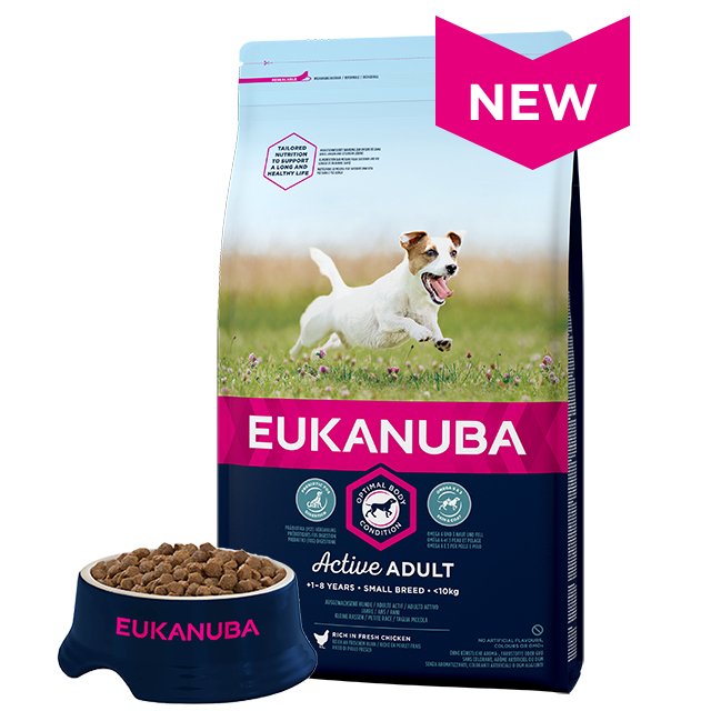 Pienso Eukanuba Adult Small Breeds Chicken (15 Kg )