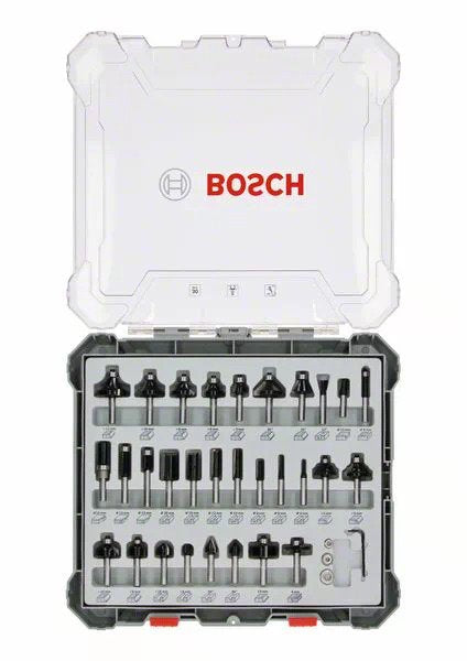EAN 3165140958066 - Bosch 2 607 017 475 fresa para ruteadora Juego de fresas 30 pieza(s) imagen 2