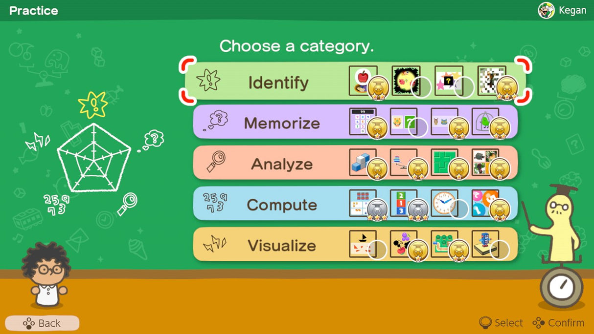 EAN 45496429171 - Nintendo Big Brain Academy: Brain vs. Brain Estándar Alemán, Inglés Nintendo Switch imagen 2