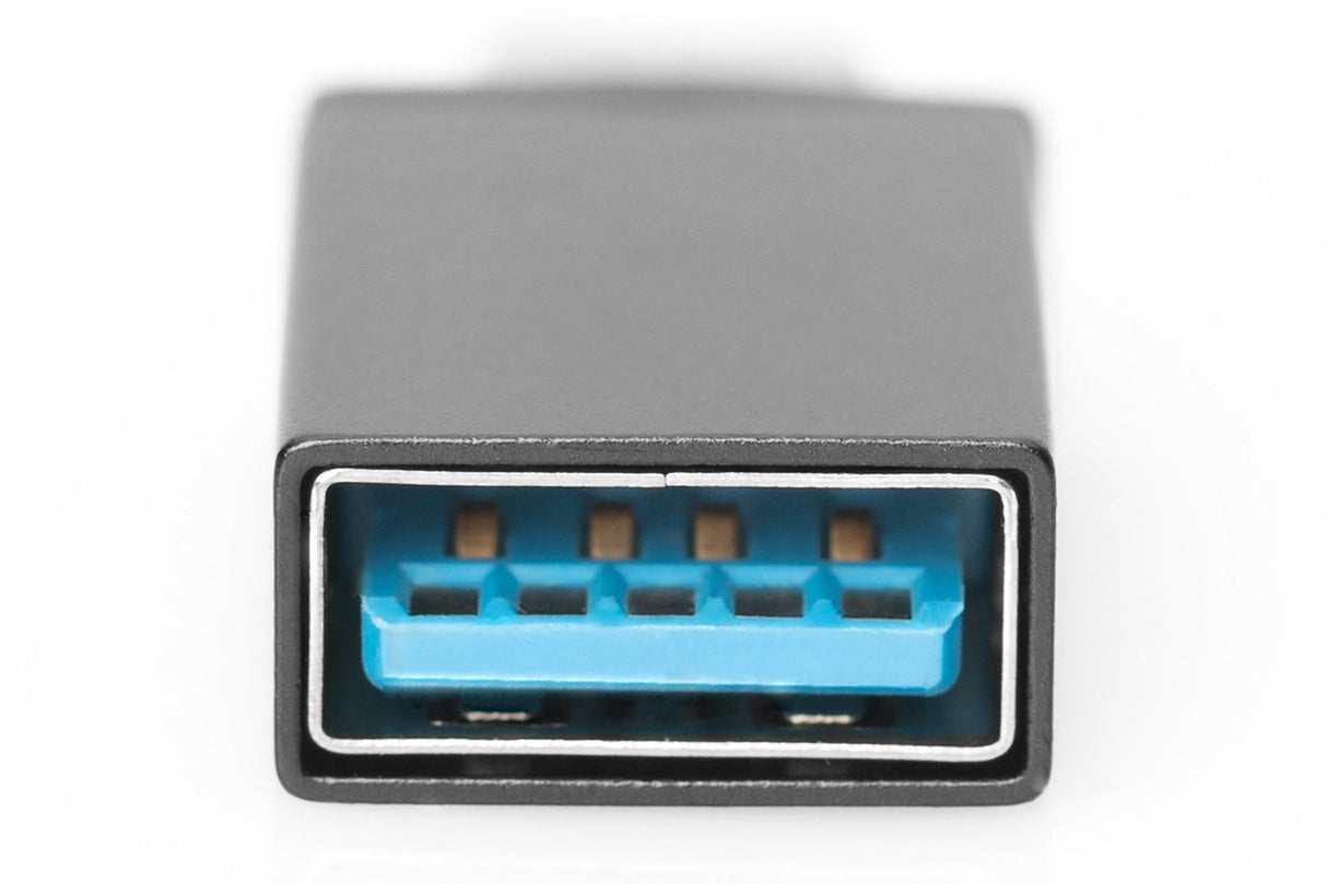 EAN 4016032370802 - Digitus AK-300506-000-S cambiador de género para cable USB C USB A Negro imagen 6