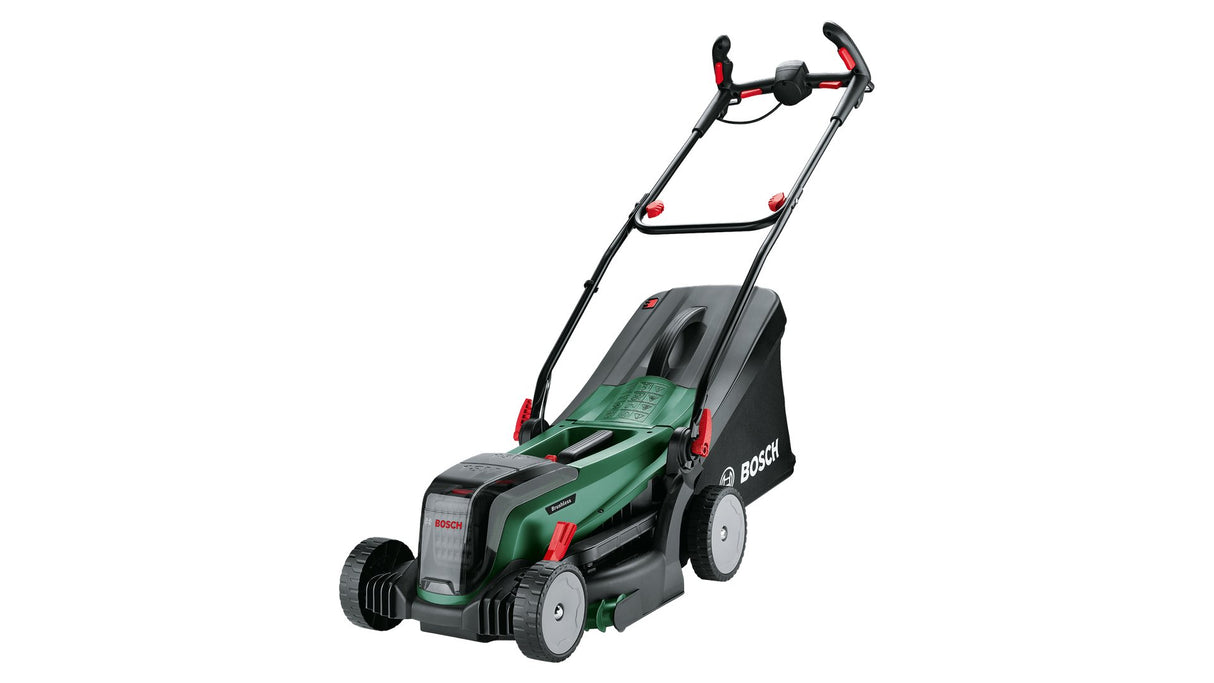 EAN 4059952641874 - Bosch 37-550 Cortacésped de empuje a gasolina Batería Negro, Verde imagen 1