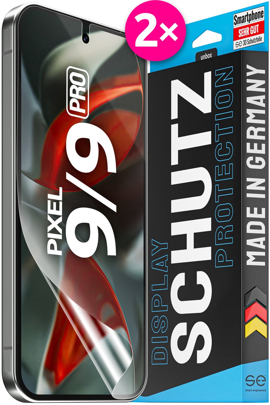 Se 3d Protector De Pantalla Google Pixel 9 / 9 Pro (Vpe 2)