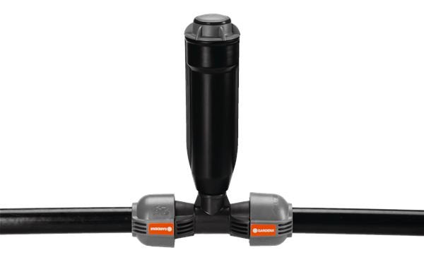 Gardena 2787-20 Sprinklersystem T 25mm> 3/4 ", Conexión Negro / Gris