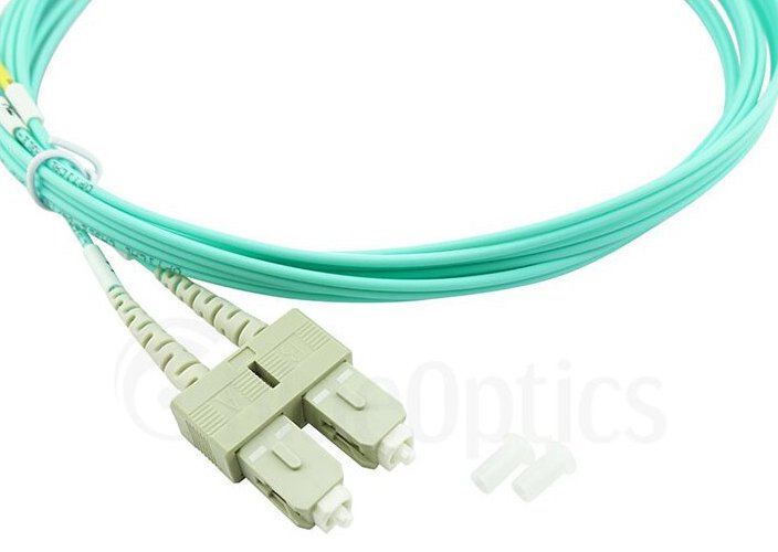 Blueoptics Lwl Patchkabel Lc / Sc Mm Om3 Aqua 1,0m