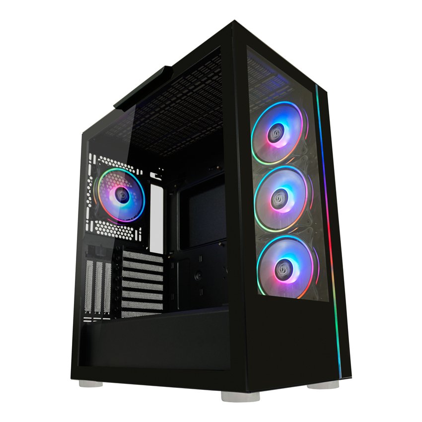 EAN 4260070120015 - LC-Power LC-808B-ON carcasa de ordenador Midi Tower Negro imagen 1