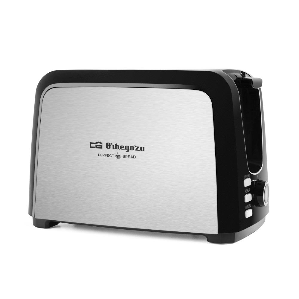EAN 8435568401440 - Orbegozo TO 3060 tostadora 7 2 rebanada(s) 750 W Negro, Acero inoxidable imagen 1