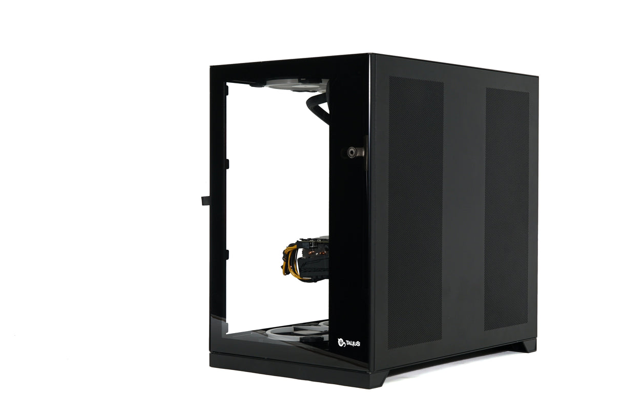 Talius Caja Atx Gaming Zeus Black Rgb Cristal Templado Usb 3.0