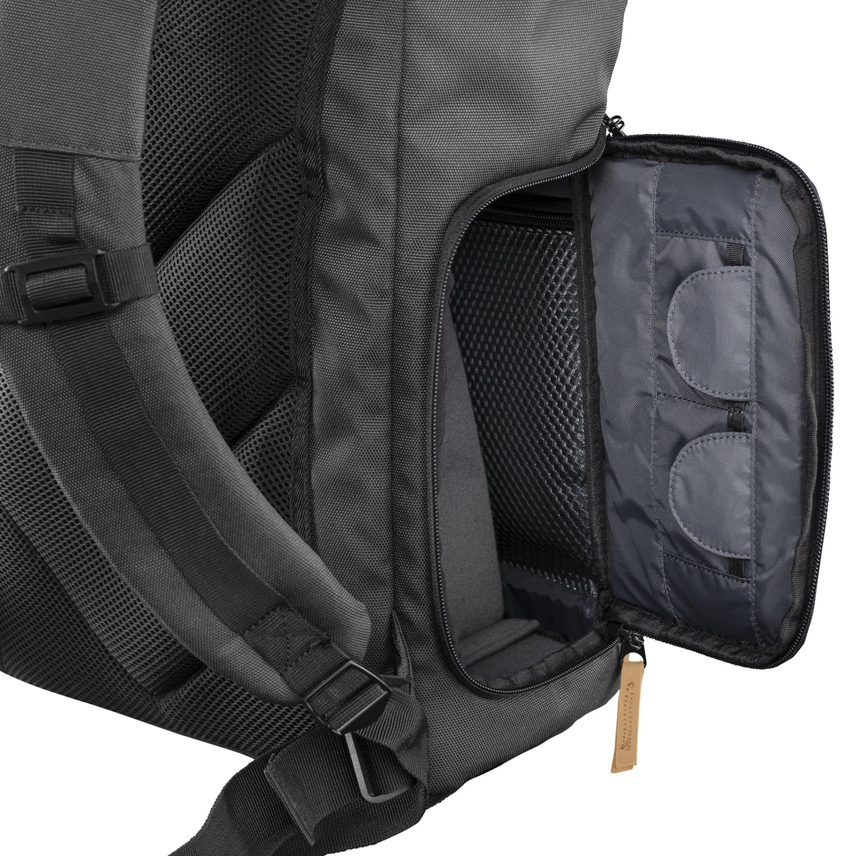 EAN 4056929213430 - Mantona 21343 estuche para cámara fotográfica Funda tipo mochila Negro, Verde imagen 4