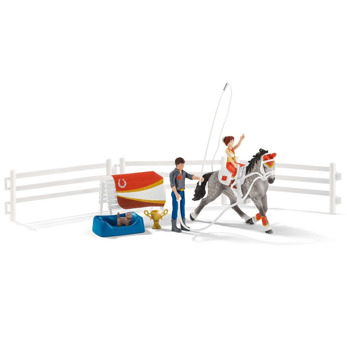 Schleich Horse Club MiaS Vaulting Riding Set