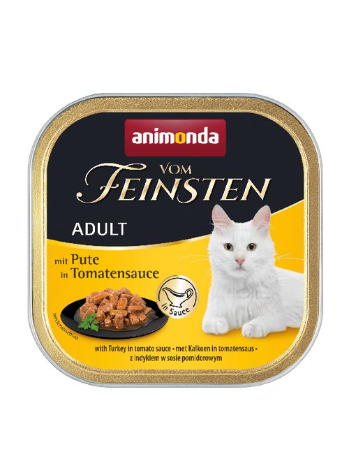 Animonda Vom Feinsten Classic Cat Sabor: Pavo En Salsa 100g