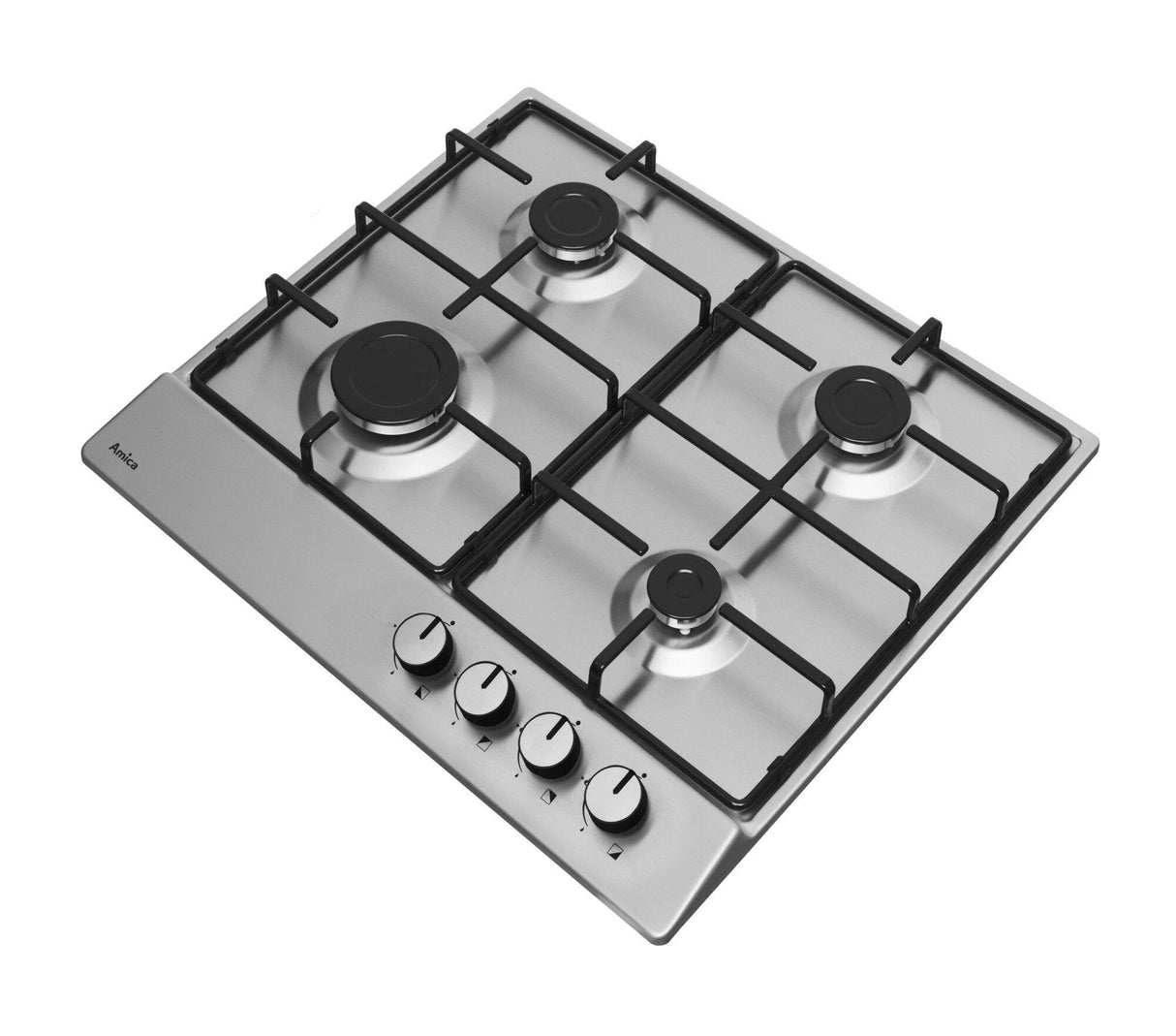 EAN 5906006211288 - Amica PGA6100BPR hobs Acero pulido Integrado 59 cm Encimera de gas 4 zona(s) imagen 4