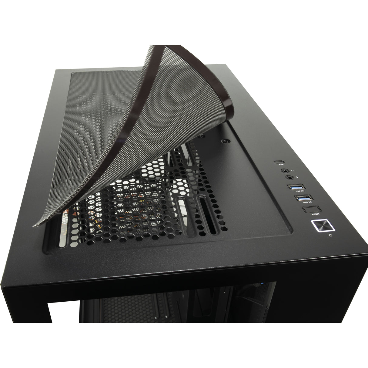 EAN 4260455648318 - Inter-Tech C-703 Vision Midi Tower Negro imagen 10
