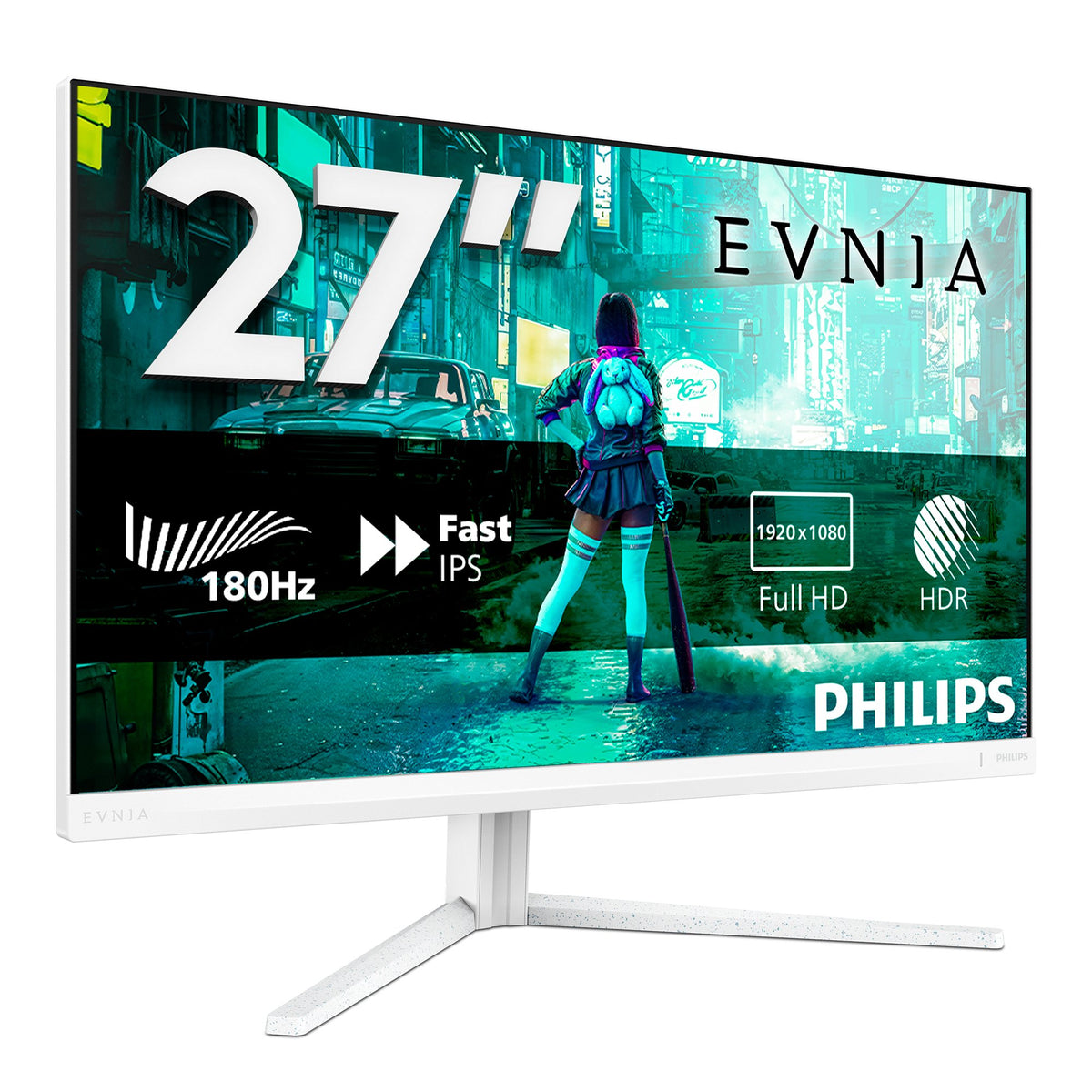 EAN 8721038001693 - Philips Evnia 27M2N3201A/00 pantalla para PC 68,6 cm (27") 1920 x 1080 Pixeles Full HD LCD Blanco imagen 3