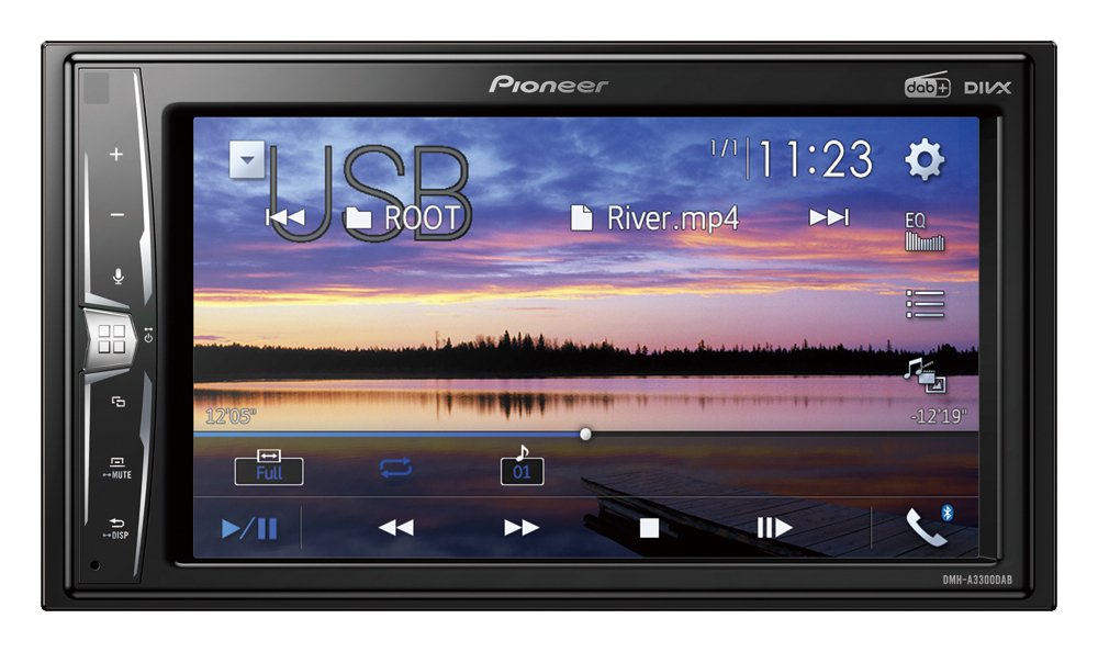 EAN 4988028449161 - Pioneer DMH-A3300DAB receptor multimedia para coche Negro Bluetooth imagen 3