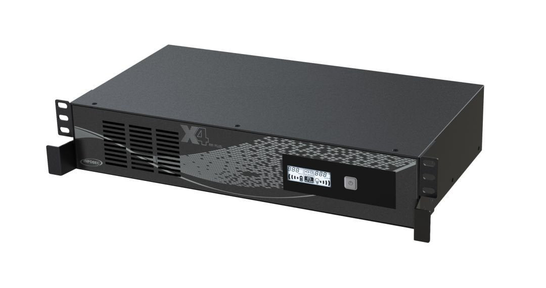 EAN 3700085660652 - Infosec X4 3000 RM Plus sistema de alimentación ininterrumpida (UPS) Línea interactiva 3 kVA 1800 W 10 sa imagen 2