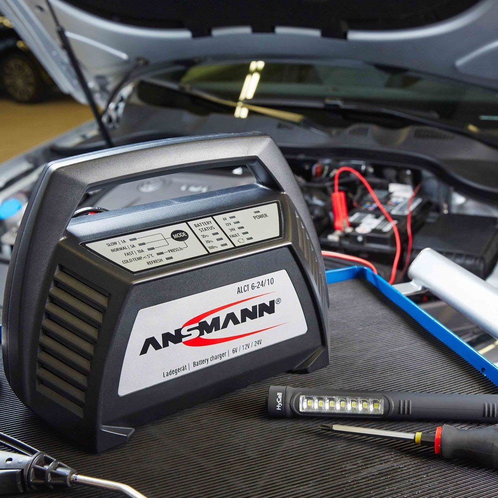 EAN 4013674021512 - Ansmann ALCT6-24/10 6/12/24 V Negro imagen 10