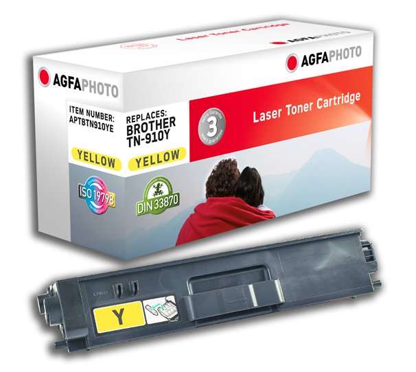 Agfaphoto Aptbtn910ye Cartucho De Tóner 1 Pieza(S) Compatible Amarillo