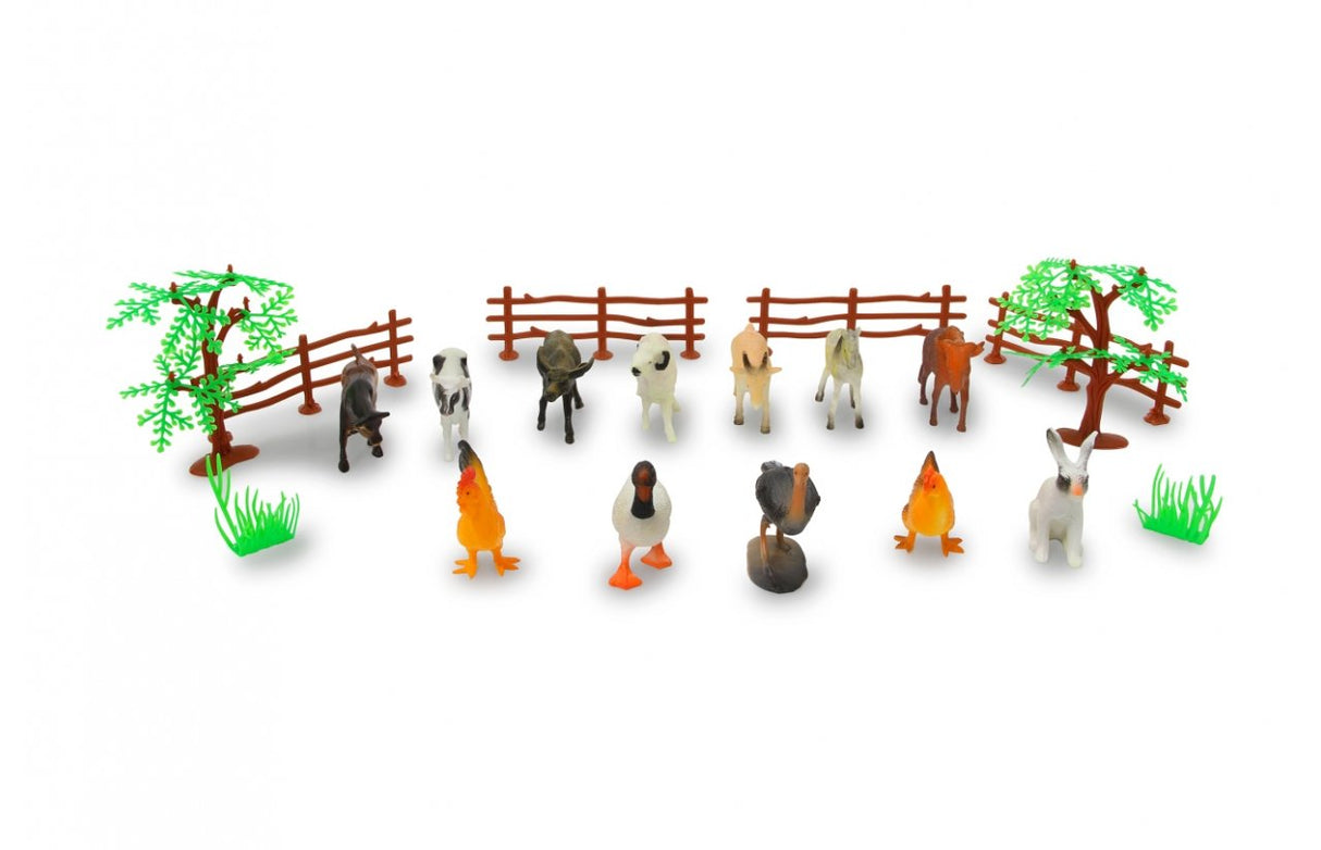 Jamara Tierspielset Farm Animals 3,5" 20tlg. 3+