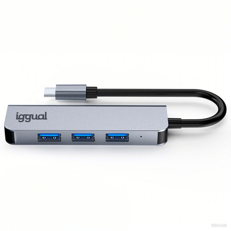 EAN 8435364319239 - iggual IGG319239 hub de interfaz USB 3.2 Gen 1 (3.1 Gen 1) Type-C 5000 Mbit/s Plata imagen 18