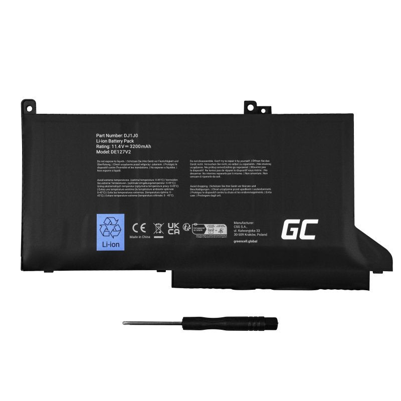 EAN 5904326373907 - Green Cell DE127V2 refacción para laptop Batería imagen 3