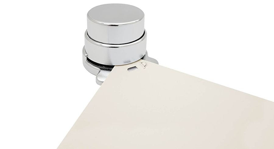 Wedo Klammerloses Heftgerät Kunmmoff Verchromt