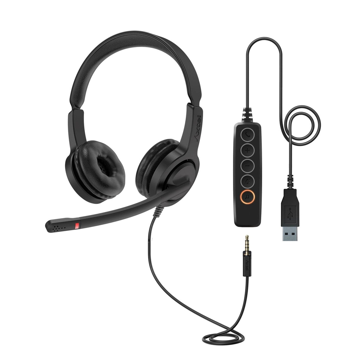 Auricular Axtel Voice Uc28-35 Duo Nc Usb-A