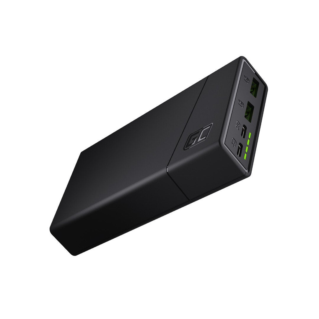 EAN 5903317229919 - Green Cell PBGC03 batería externa Polímero de litio 20000 mAh Negro imagen 1