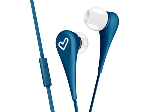 Energy Auricular Earphones Style 1+ In-Ear Flat Cable Microfono Navy 445981