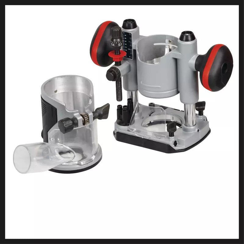 Fresadora Y Bordeadora Inalámbrica Einhell Tp-Ro 18 Set Li Bl - Solo Rojo, Sin Batería Ni Cargador