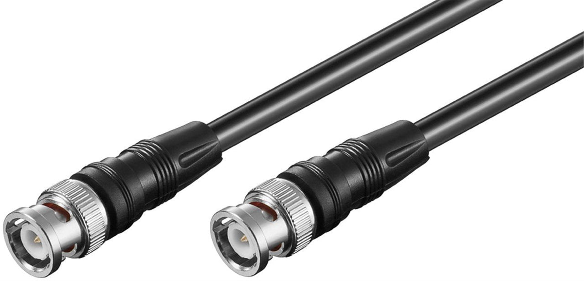 Goobay 50089 Cable Coaxial Rg-58 3 M Bnc Negro