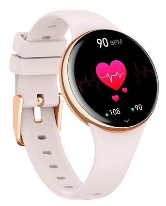 EAN 5902983627739 - myPhone Watch Mini 2,64 cm (1.04") AMOLED 36 mm Digital 340 x 340 Pixeles Pantalla táctil Beige, Oro imagen 2
