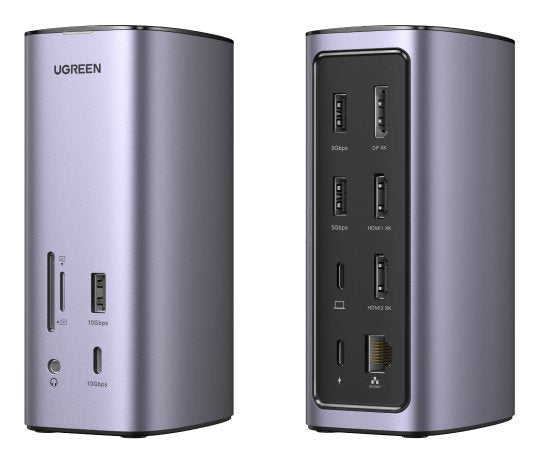 EAN 6957303893256 - Ugreen Revodok Pro 312 10000 Mbit/s Gris imagen 1