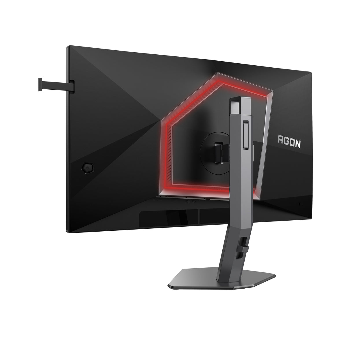 Monitor Aoc Ag276fk 27 "Negro (Matt)/Gris Oscuro, Fullhd, Fast-Ips, Usb Hub, Adaptive-Sync, Panel De 520hz Ag276fk