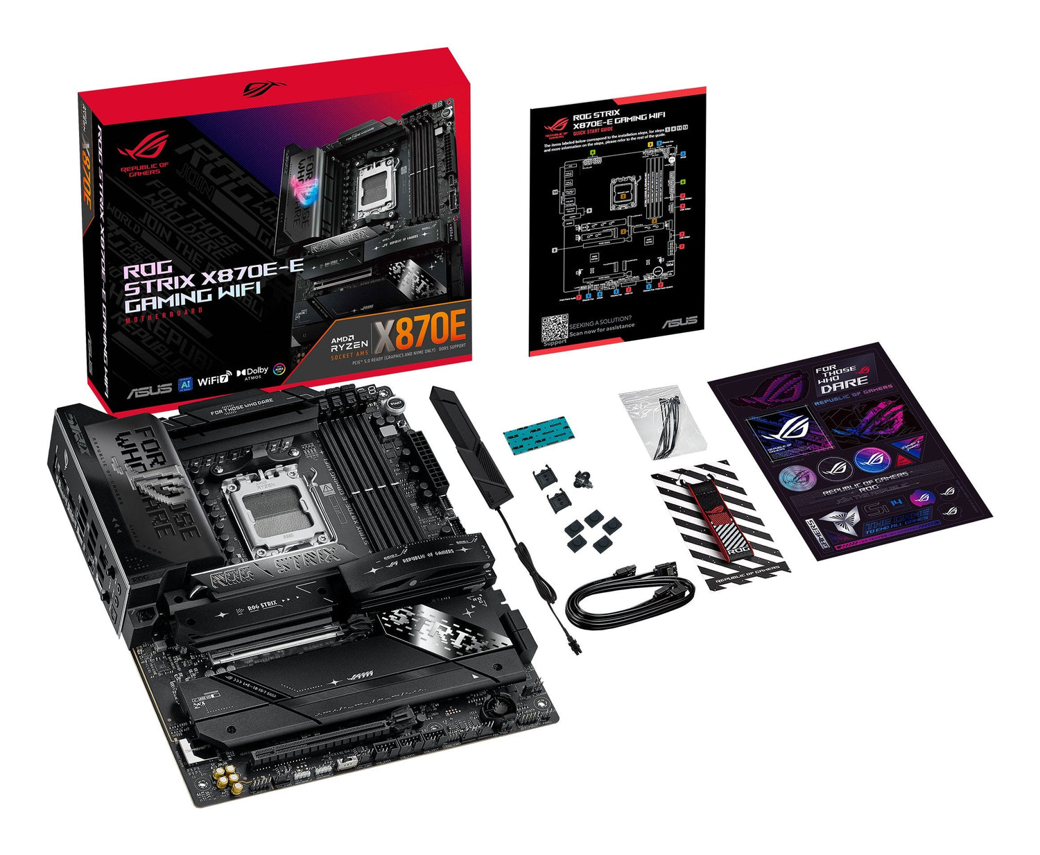 EAN 4711387724163 - ASUS ROG STRIX X870E-E GAMING WIFI AMD X870E Zócalo AM5 ATX imagen 15