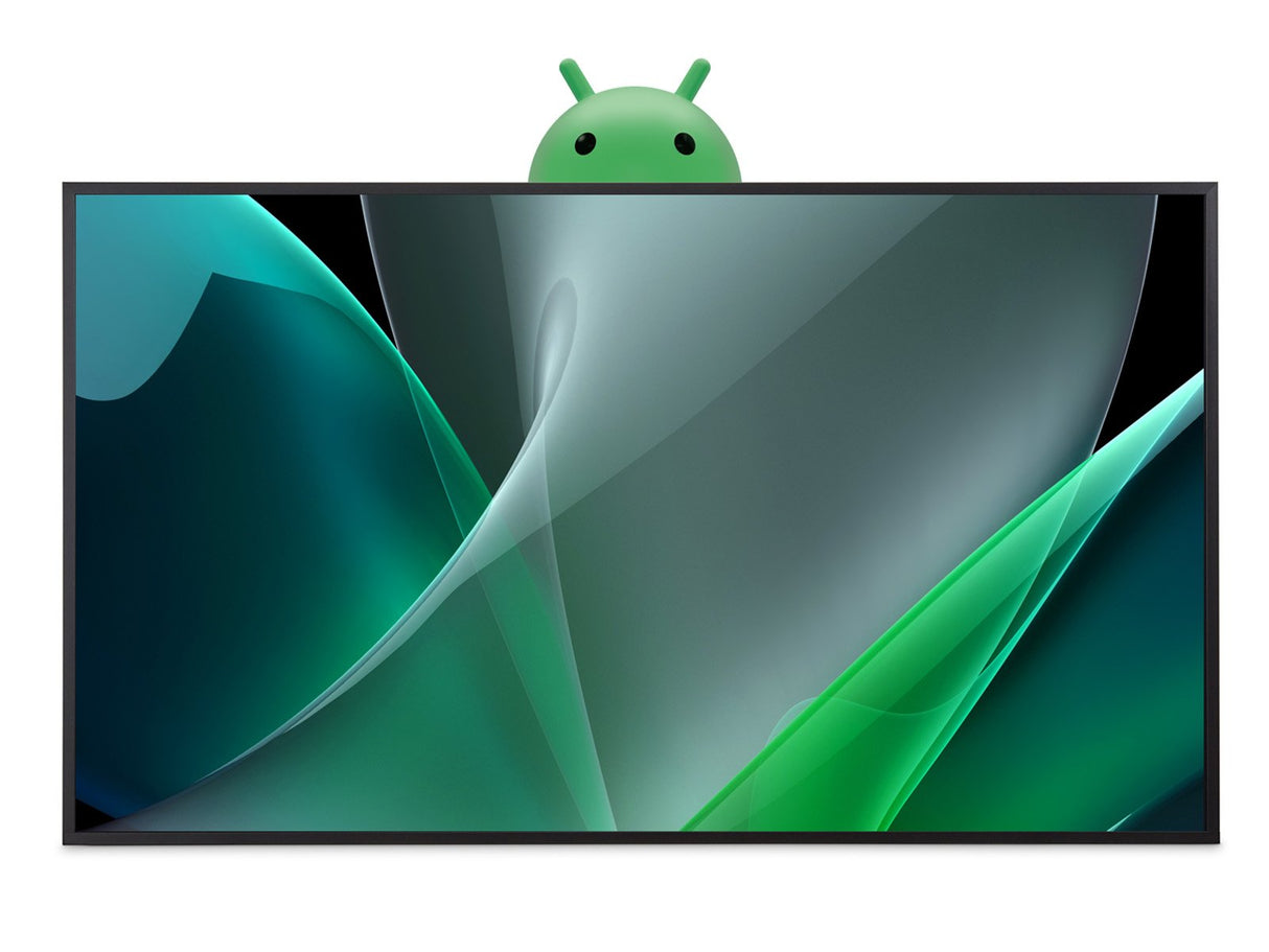 Pantalla Sharp Pn-Me752 Plana Para Señalización Digital 190,5 Cm (75") Led 450 Cd / M² 4k Ultra Hd Negro Android