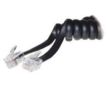 S-Conn 2m Rj10 Negro, Transparente