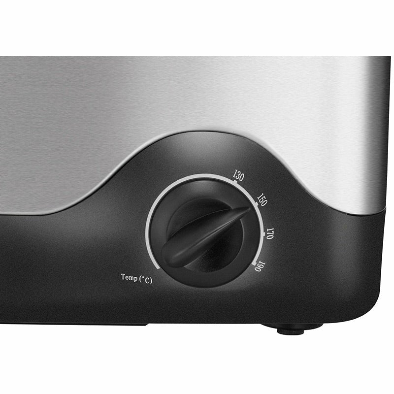 Unold 58615 Freidora Sencillo Negro, Acero Inoxidable