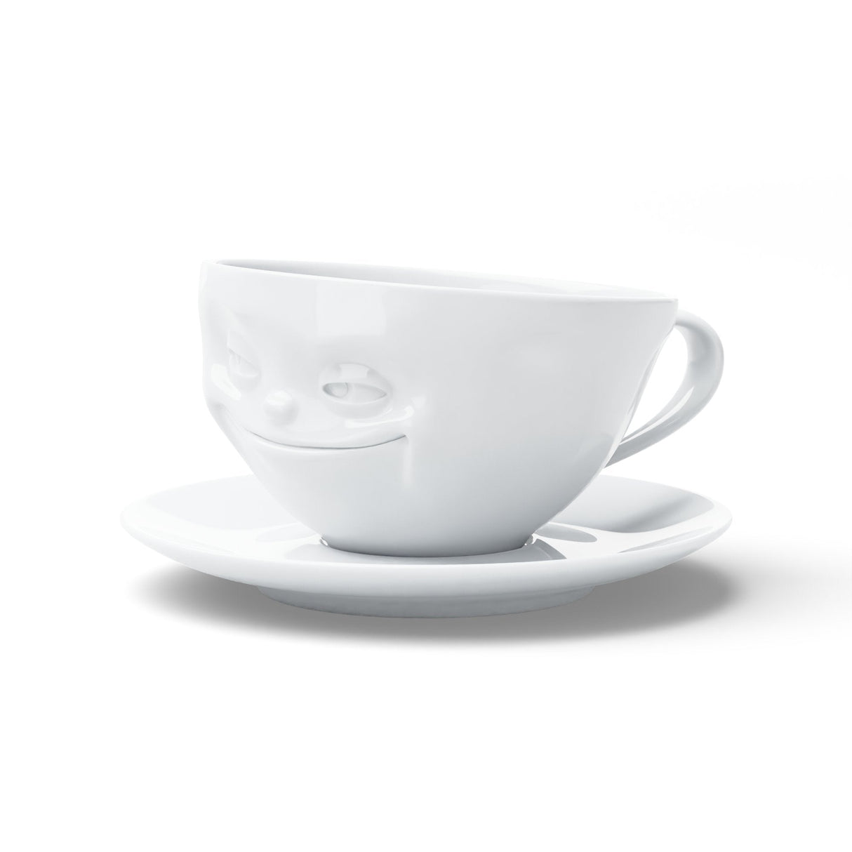Fiftyeight Kaffeetasse 200ml - Grinsend Blanco