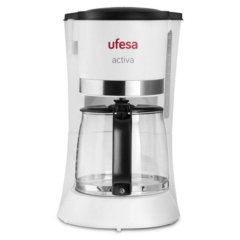 Cafetera De Goteo Ufesa 71604563 Cg7113 Activa Para 6 Tazas Blanco