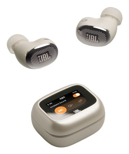 Jbl Live Buds 4, Kabellose Noise-Cancelling-Ohrhörer, Champagner