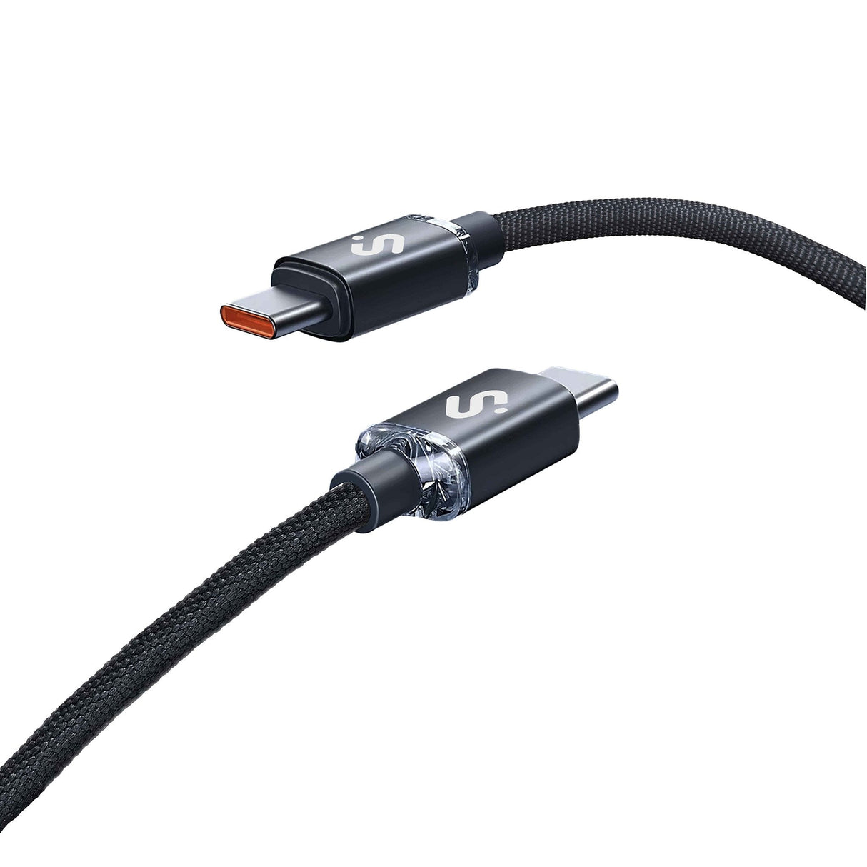 Cable Optimus 60w Usb-C/Usb-C 1 M Negro Subblim 60w/ Longitud: 1m/ Usb-C &Harr; Usb-C/ Pd