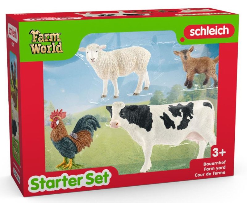 Schleich Farm World Set De Iniciación "Farm", Figura De Juguete 42729