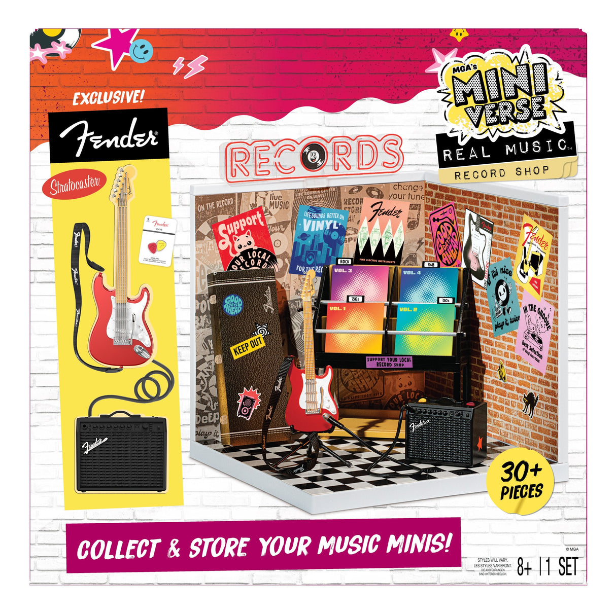 Mga Entertainment Mga'S Miniverse - Record Shop 253136-Euc