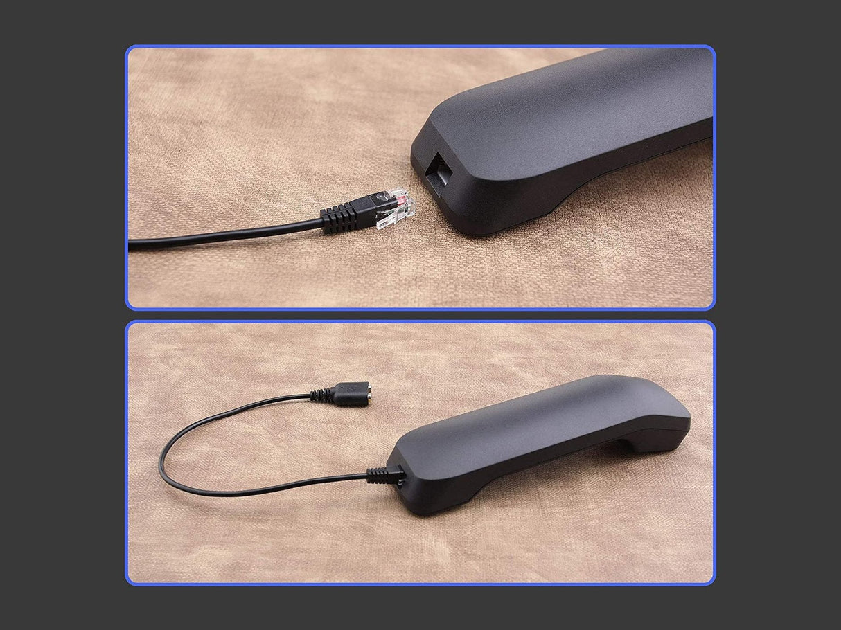 Equip 147944 Cable De Audio 0,25 M Rj-9 2 X 3.5mm Negro 25cm