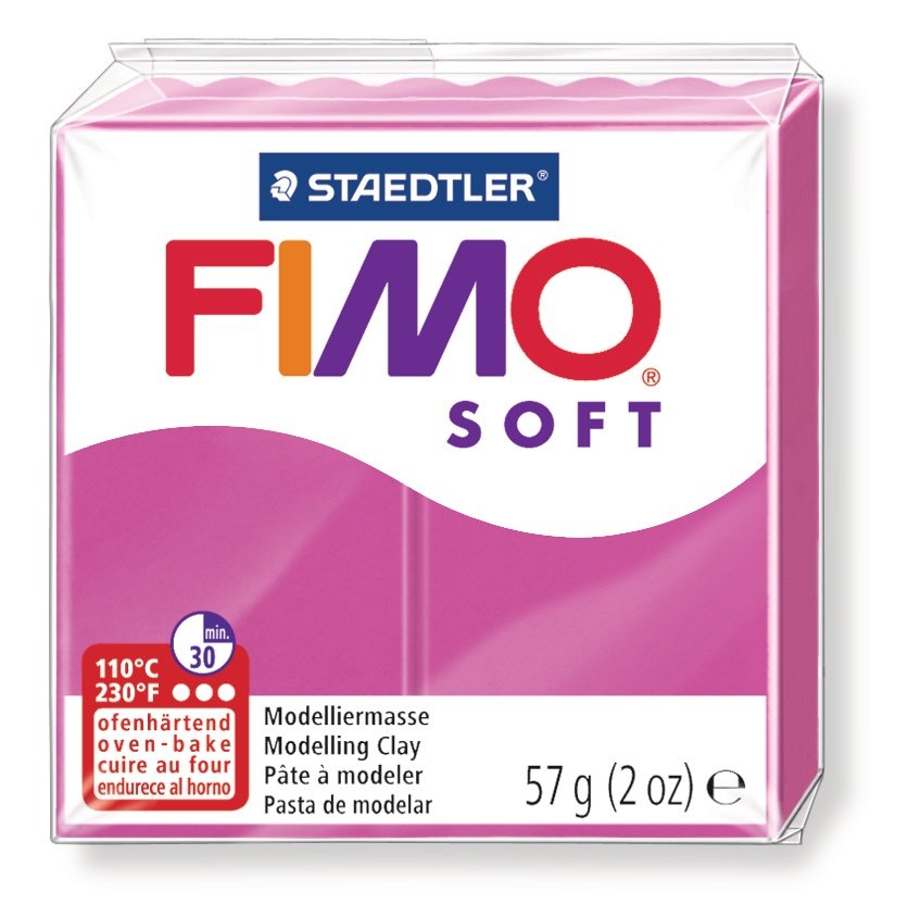 Fimo Mod.Mass Fimo Suave Frambuesa