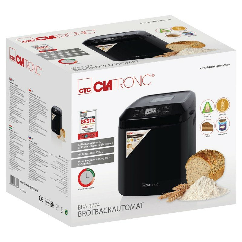 Panificadora Clatronic Bba 3774