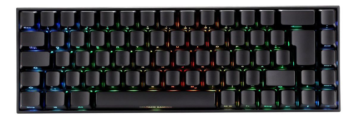 Deltaco Gaming Teclado Dk440r Wireless, Rgb, Negro