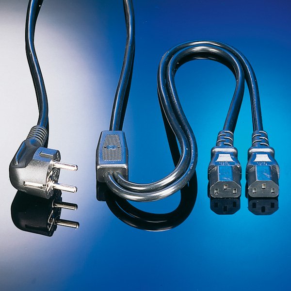 EAN 7611990114917 - ROLINE 19.08.1022 cable de transmisión Negro 1,8 m CEE7/7 C13 acoplador imagen 3