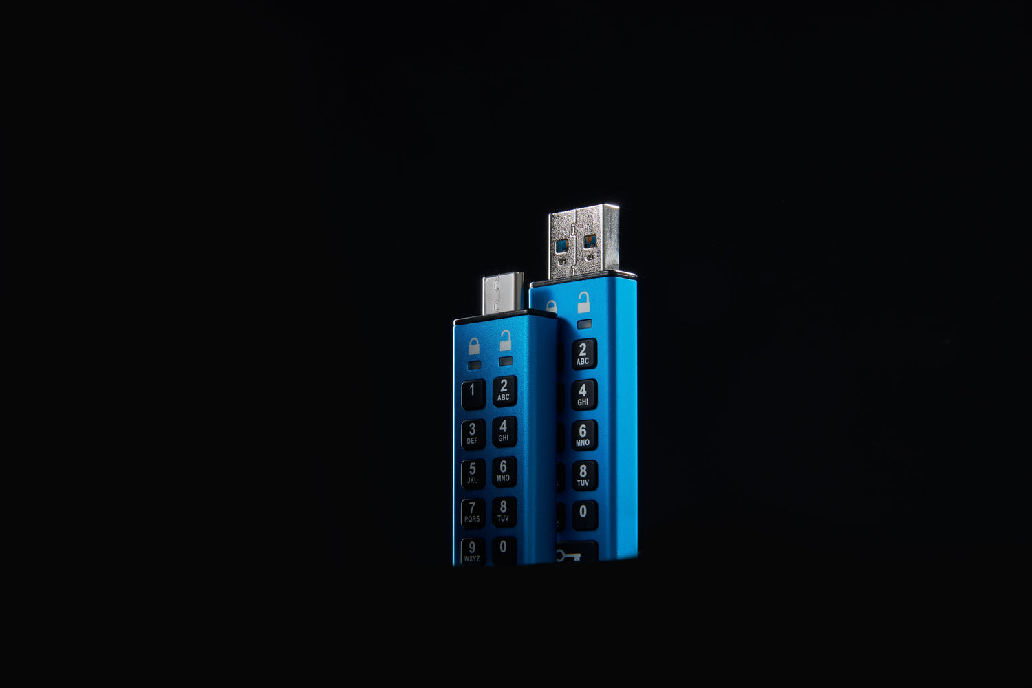 EAN 0740617330090 - Kingston Technology IronKey Keypad 200 unidad flash USB USB tipo A 3.2 Gen 1 (3.1 Gen 1) Azul imagen 5