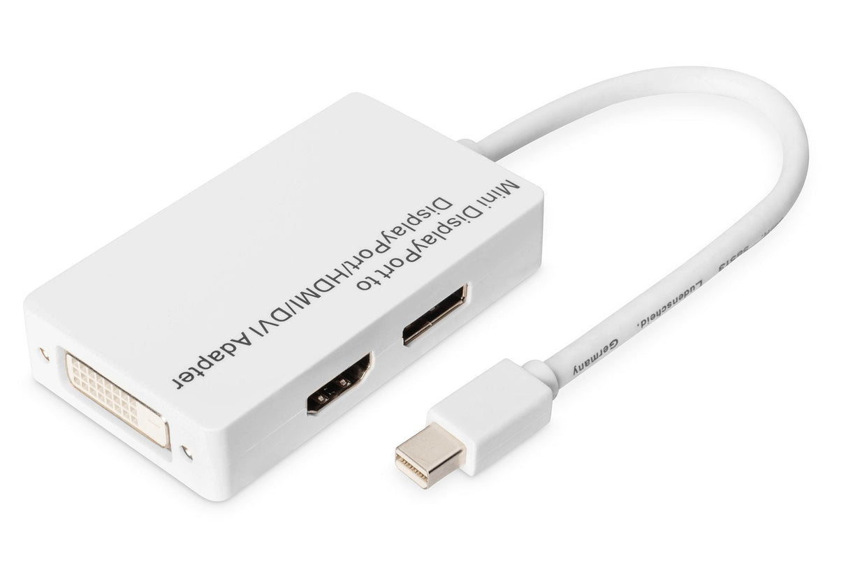 Video Splitter Digitus Minidp-Dp+Hdmi+Dvi M/H 0,2m Compatible Con Dp 1.1a Ce
